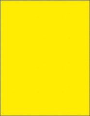 Tape Logic - 11" Long, Fluorescent Yellow Paper Laser Label - For Laser Printers - Top Tool & Supply