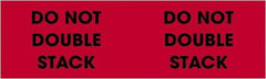 Tape Logic - 10" Long, Fluorescent Red Paper Shipping Label - For Multi-Use - Top Tool & Supply