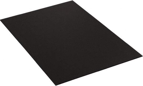 Made in USA - 48" Long x 40" Wide Plastic Sheet - Black - Top Tool & Supply