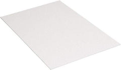 Made in USA - 96" Long x 48" Wide Plastic Sheet - White - Top Tool & Supply