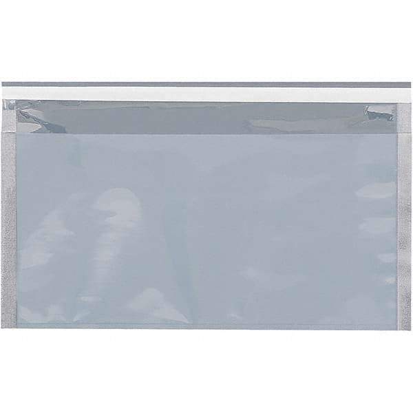 Value Collection - 10-1/4" Long x 6-1/4" Wide Peel-Off Self-Seal Glamour Mailer - Translucent Silver - Top Tool & Supply