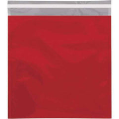 Value Collection - 13" Long x 10-3/4" Wide Peel-Off Self-Seal Metallic Mailer - Red - Top Tool & Supply