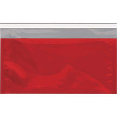 Value Collection - 10-1/4" Long x 6-1/4" Wide Peel-Off Self-Seal Metallic Mailer - Red - Top Tool & Supply