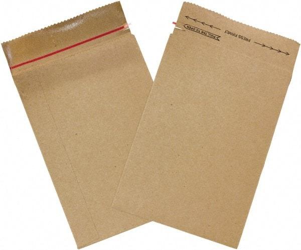 Made in USA - 10-1/2" Long x 7-1/4" Wide Self Seal Jiffy Rigi Bag Mailer - Kraft - Top Tool & Supply