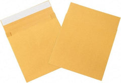 Made in USA - 12" Long x 10" Wide Peel-Off Self-Seal Natural Kraft Envelope - Kraft - Top Tool & Supply