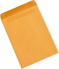 Made in USA - 12-1/2" Long x 9-1/2" Wide Self Seal Natural Kraft Envelope - Kraft - Top Tool & Supply