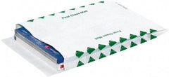 Dupont - 13" Long x 10" Wide Peel-Off Self-Seal Tyvek Expansion Envelope - White/Green - Top Tool & Supply