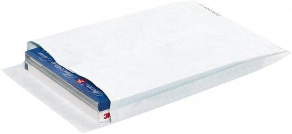 Dupont - 16" Long x 12" Wide Peel-Off Self-Seal Tyvek Expansion Envelope - White - Top Tool & Supply