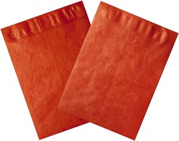 Dupont - 13" Long x 10" Wide Peel-Off Self-Seal Tyvek Flat Catalog Envelopes - Red - Top Tool & Supply