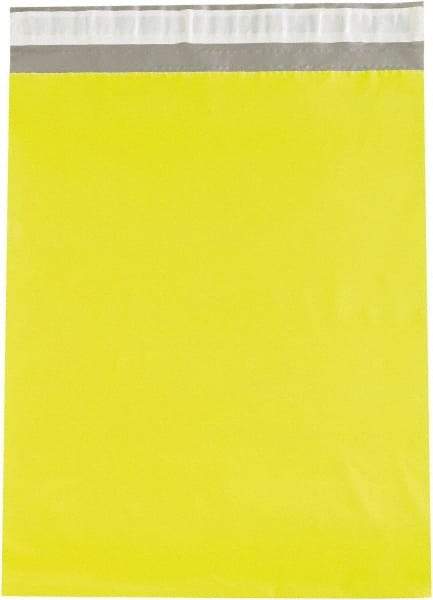 Value Collection - 15-1/2" Long x 12" Wide Peel-Off Self-Seal Courier Envelope - Yellow - Top Tool & Supply