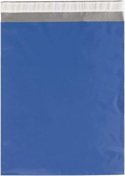 Value Collection - 15-1/2" Long x 12" Wide Peel-Off Self-Seal Courier Envelope - Blue - Top Tool & Supply