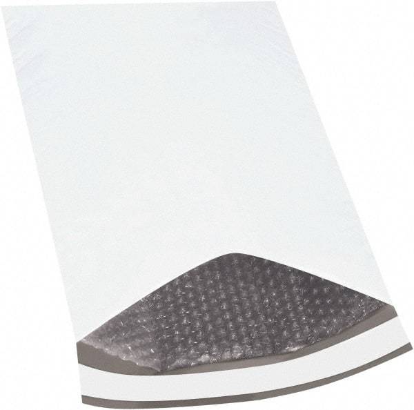 Made in USA - 19" Long x 12-1/2" Wide Peel-Off Self-Seal Padded Mailer - White - Top Tool & Supply