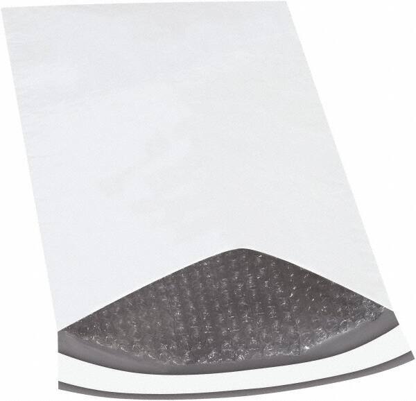 Made in USA - 14-1/2" Long x 9-1/2" Wide Peel-Off Self-Seal Padded Mailer - White - Top Tool & Supply