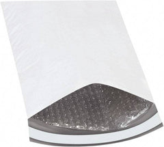 Made in USA - 12" Long x 8-1/2" Wide Peel-Off Self-Seal Padded Mailer - White - Top Tool & Supply