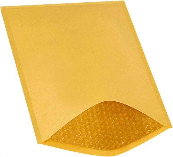 Made in USA - 16" Long x 10-1/2" Wide Regular Bubble Mailer - Kraft - Top Tool & Supply