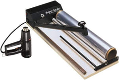 Made in USA - 13" Wide, Portable Shrink Wrap System - Contains Bar Sealer, Variable Temp Heat Gun, 12"x100 Roll of 75 Gauge PVC Shink Film, 1 Super Sealer Service Kit - Top Tool & Supply