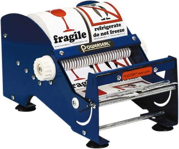 Tape Logic - Blue Steel Label Dispensers - For Multi-Use - Top Tool & Supply