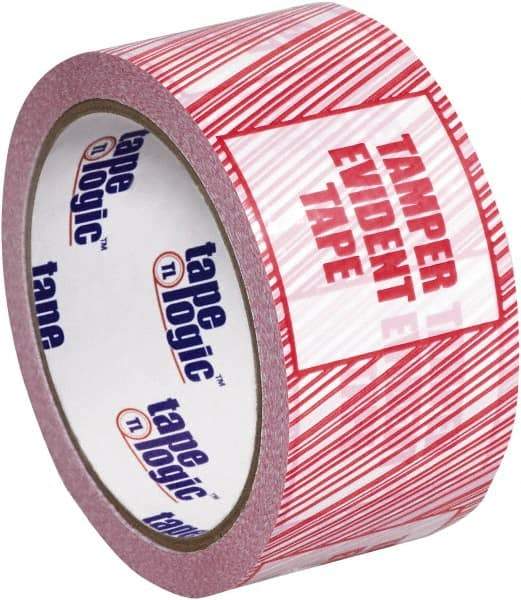 Tape Logic - 3,960" Long, Red/White Security Tape - For Multi-Use - Top Tool & Supply