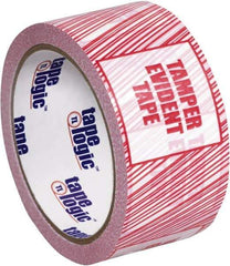 Tape Logic - 3,960" Long, Red/White Security Tape - For Multi-Use - Top Tool & Supply