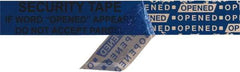 Tape Logic - 2,160" Long, Blue Security Tape - For Multi-Use - Top Tool & Supply