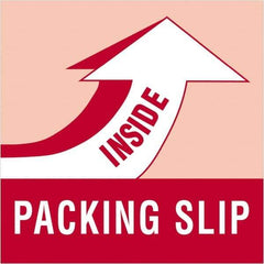 Tape Logic - 4" Long, Red/White Paper Shipping Label - For Multi-Use - Top Tool & Supply