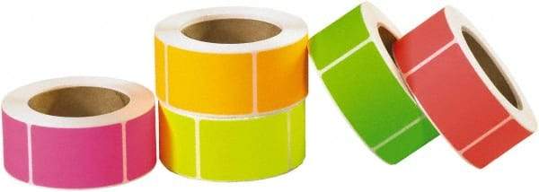 Tape Logic - 2" Long, Assorted Paper Inventory Labels - For Multi-Use - Top Tool & Supply