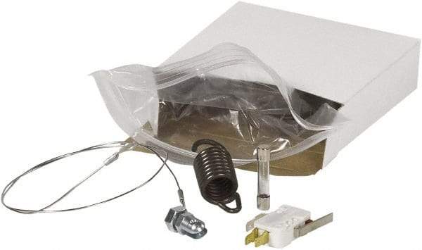 Made in USA - 40" Wide, Portable Shrink Wrap System - Contains Sealing Pad, 5-3 Mil Telfon Tape Strips for Sealing Arm, 3-10 Mil Telfon Tape Strips for Sealing Pad Replacement, Wire, Micro Switch, Arm Swing, Fuse - Top Tool & Supply