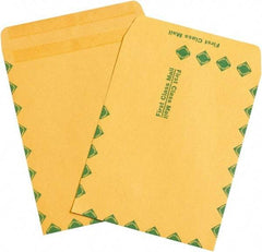 Made in USA - 13" Long x 10" Wide Peel-Off Self-Seal Natural Kraft Envelope - Kraft - Top Tool & Supply