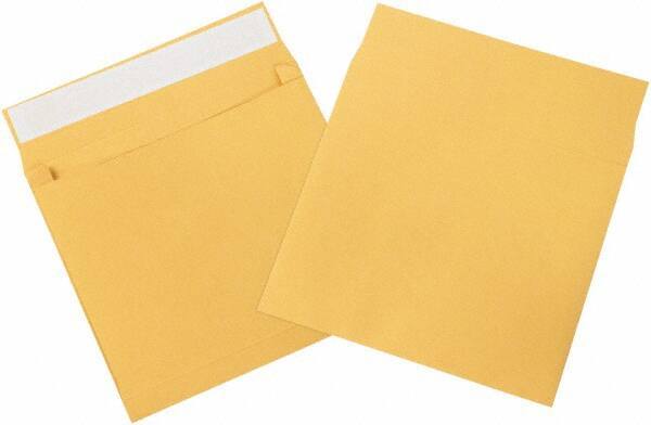 Made in USA - 13" Long x 10" Wide Peel-Off Self-Seal Natural Kraft Envelope - Kraft - Top Tool & Supply