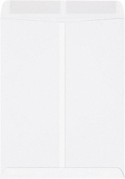 Made in USA - 13" Long x 10" Wide Gummed Flap White Catalog Envelope - White - Top Tool & Supply