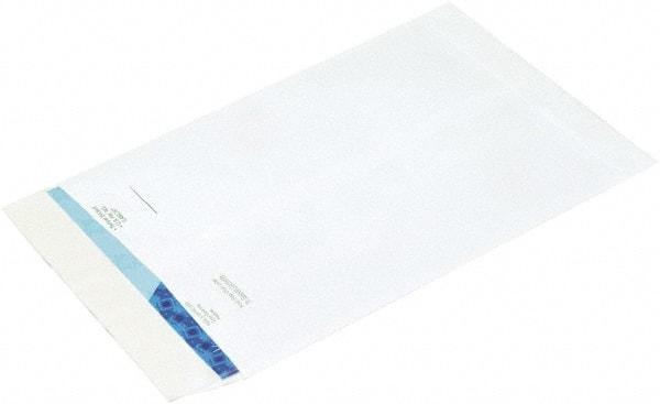 Made in USA - 12" Long x 9" Wide Peel-Off Self-Seal Flat Envelope - White - Top Tool & Supply