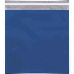 Value Collection - 13" Long x 10-3/4" Wide Peel-Off Self-Seal Metallic Mailer - Blue - Top Tool & Supply