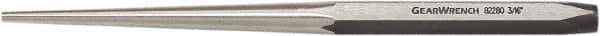 GearWrench - 5/32" Long Taper Punch - 8-1/2" OAL, Alloy Steel - Top Tool & Supply