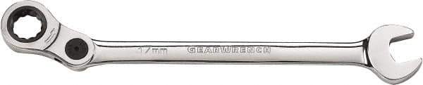 GearWrench - 11/16" 12 Point Indexing Combination Wrench - 9-1/64" OAL, Steel, Full Polish Finish - Top Tool & Supply