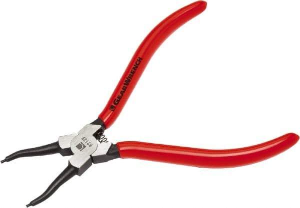 GearWrench - Straight Head Internal Retaining Ring Pliers - Dipped Vinyl Handle - Top Tool & Supply