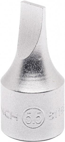 GearWrench - 1/4" Drive Slotted Screwdriver Socket - 63/64" OAL, 3.5mm Blade Width - Top Tool & Supply