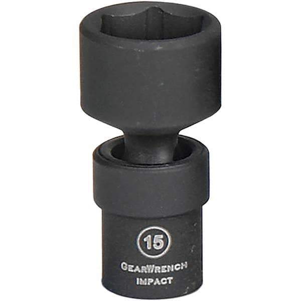 GearWrench - 1/4" Drive 5mm Standard Universal Impact Socket - 6 Points - Top Tool & Supply