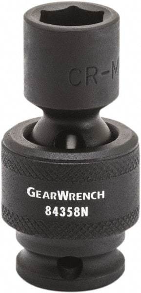 GearWrench - 3/8" Drive 5/8" Standard Universal Impact Socket - 6 Points - Top Tool & Supply