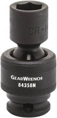 GearWrench - 3/8" Drive 3/8" Standard Universal Impact Socket - 6 Points - Top Tool & Supply