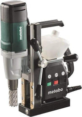 Metabo - 3/4" Chuck, 2" Travel, Portable Magnetic Drill Press - 700 RPM, 9 Amps, 1000 Watts - Top Tool & Supply