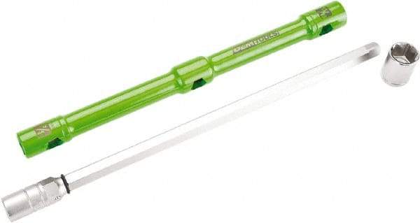 OEM Tools - 26" Long Cross Shaped Lug Nut Wrench Tire Iron - Adjustable, 11/16, 3/4, 13/16, 7/8" Hex, 17, 19, 21, 22mm - Top Tool & Supply