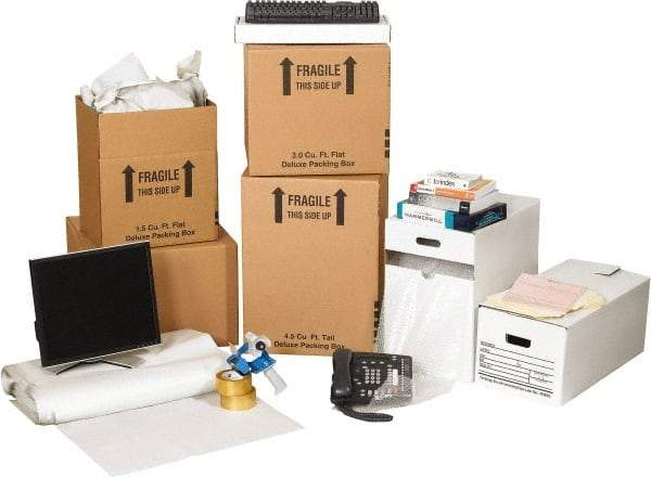 Made in USA - Moving & Box Kits Kit Type: Office Moving Kit Number of Boxes: 37 - Top Tool & Supply