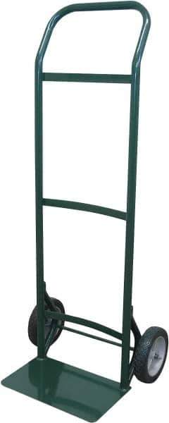 Ability One - 300 Lb Capacity 40" OAH Hand Truck - Steel Handle, Steel, Solid Rubber Wheels - Top Tool & Supply