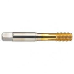 M12 x 1.0 Dia. - 6H - 5 FL - Cobalt Semi-Bott Tap FORM-C-TiN - Top Tool & Supply