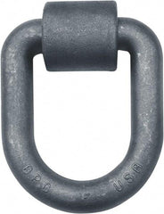 Buyers Products - Steel D-Ring with Integral Bracket - 6" Long, Gray, For Use with Cargo Control - Top Tool & Supply