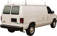 Buyers Products - Steel Ladder Rack - 72" Long, White, For Use with Vans - Top Tool & Supply