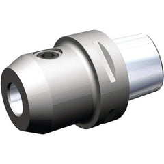 Kennametal - PSC63 Outside Modular Connection, 42mm Hole Diam, PSC to WN Whistle Notch Adapter - 80mm Projection, 118mm OAL, Through Coolant - Exact Industrial Supply