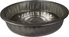 Funnel King - 13 Qt Drain Pan - Galvanized Steel - Top Tool & Supply