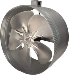 Suncourt - 16" Diam, 1.57 Amp, 120 Volt Duct Fan - 1,100 CFM, 1,180 RPM, Single Speed - Top Tool & Supply