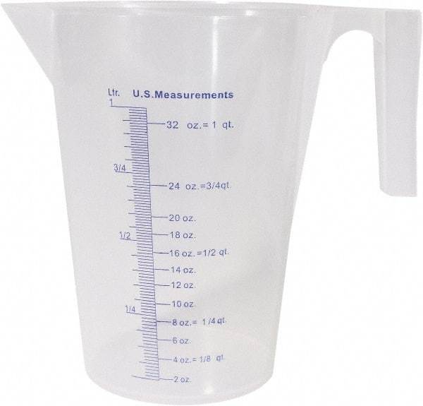 Funnel King - Beakers & Pipettes Type: Measuring Cup Volume Capacity Range: 1,000 mL and Larger - Top Tool & Supply